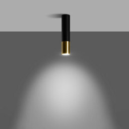 Luminosa Lighting Luminosa Loopez Surface Mounted Downlights Flush Light Black, Gold Gu10 - thumbnail 2