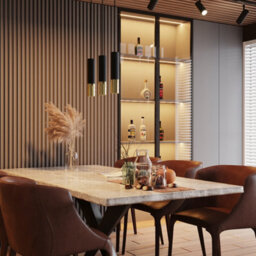 Luminosa Lighting Luminosa Loopez Surface Mounted Downlights Flush Light Black, Gold Gu10 - thumbnail 6