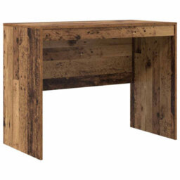 Berkfield Rustic Rustic Writing Desk Old Wood Solid Wood 100 X 50 X 76 Cm - thumbnail 1