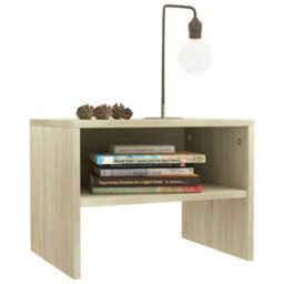 Berkfield Bedside Cabinets 2 Pcs Sonoma Oak 40X30X30 Cm Engineered Wood - thumbnail 3