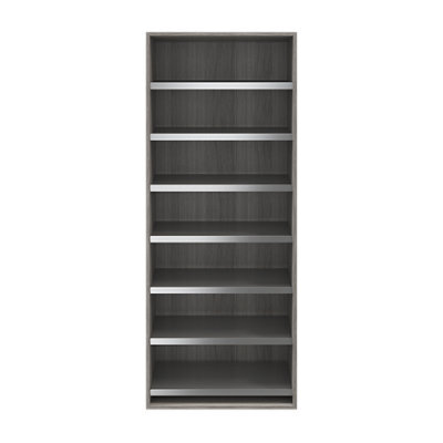GoodHome Atomia Freestanding Grey Oak Effect Pull-Out Shoe Rack (W)750mm - image 1
