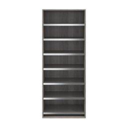 GoodHome Atomia Freestanding Grey Oak Effect Pull-Out Shoe Rack (W)750mm - thumbnail 1