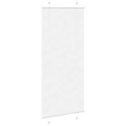 Walplus Pleated Blind White 100X200 Cm Fabric Width 99.4 Cm Polyester - thumbnail 3