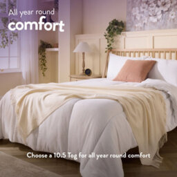 Slumberdown Climate Control Single Duvet 10.5 Tog All Year Round Temperature Regulating Quilt Summer & Winter Machine Washable - thumbnail 4