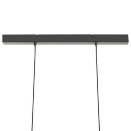 Wyld And Coco Handmade Mango Wood Pendant Lamp Black Cords Boho-Industrial (W74 X D15 X H153Cm) - thumbnail 7