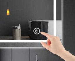 Belofay 500 X 700mm Led Illuminated Bathroom Mirror With Touch Sensor, Wall Mounted, Cool White Light - thumbnail 4