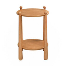 MH London Pablo Side Table Solid Wood Bedside Table For Living Room And Bedroom - thumbnail 5