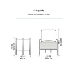 MH London Pablo Side Table Solid Wood Bedside Table For Living Room And Bedroom - thumbnail 8