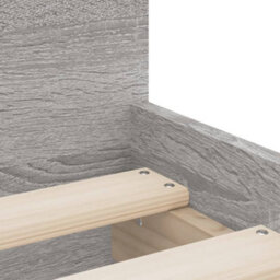 Berkfield Bed Frame With Drawers Without Mattress Grey Sonoma 90X190 Cm Single - thumbnail 9