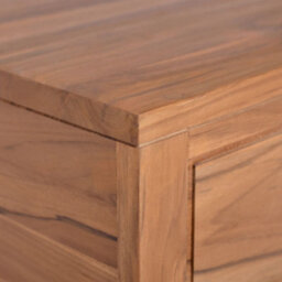 Berkfield Wall-Mounted Bathroom Cabinet 60X45X30 Cm Solid Teak Wood - thumbnail 7