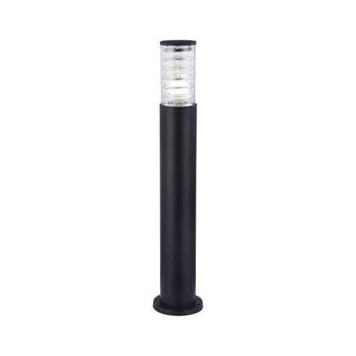 Luminosa Lighting Luminosa Bronx Outdoor Floor Bollard Lamp Black, 1 Light Ip54, E27 - image 1