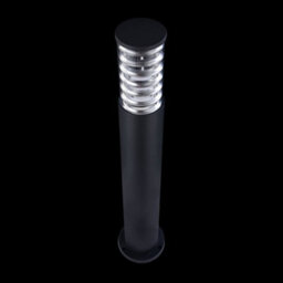 Luminosa Lighting Luminosa Bronx Outdoor Floor Bollard Lamp Black, 1 Light Ip54, E27 - thumbnail 5