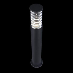 Luminosa Lighting Luminosa Bronx Outdoor Floor Bollard Lamp Black, 1 Light Ip54, E27 - thumbnail 2