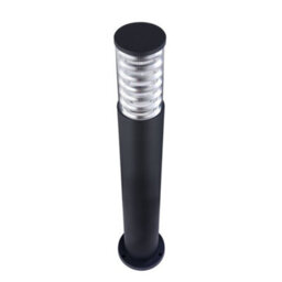 Luminosa Lighting Luminosa Bronx Outdoor Floor Bollard Lamp Black, 1 Light Ip54, E27 - thumbnail 6