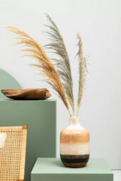 Orsina Fiori Pampas Grass Blue Stem Artificial Plant Foliage - thumbnail 2