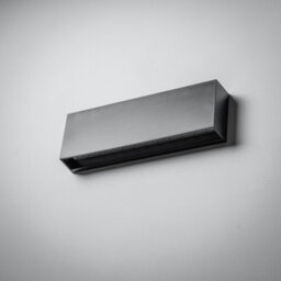 CGC Lighting Cgc Darna Black Slim Led Outdoor Wall Light Up And Down 4000K Natural White Ip65 - thumbnail 3