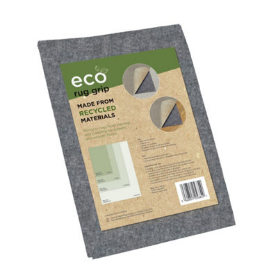 Eco Rug Grip Medium Grey Recycled Fibres Rug Underlay, (L) 150Cm X (W) 90Cm - image 1