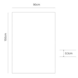 Eco Rug Grip Medium Grey Recycled Fibres Rug Underlay, (L) 150Cm X (W) 90Cm - thumbnail 5