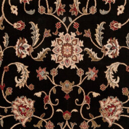 Livabliss Riley-Vintage Black Brown Beige Traditional Boho Living Dining Bedroom Rug 80 X 220 Cm Easy Care, Non Shedding - thumbnail 4