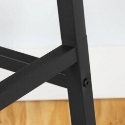 Set Of 2 Bar Stools With Footrests - thumbnail 5