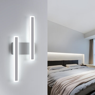 Pheashine Sleek Modern Led Wall Light 6500K Acrylic For Bedroom Living Room Corridor - image 1