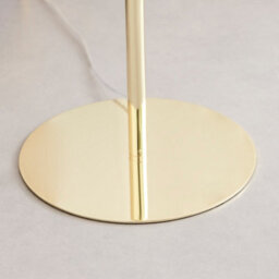 Furniturebox Uk Lazio Tree Floor Lamp With 3 Smoked Glass Globes And A Brass Base - thumbnail 7