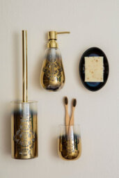 Orsina Elissa 395Ml Gold Soap Dispenser - thumbnail 2