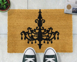 Artsy Doormats Chandelier Doormat - Regular 60X40Cm - thumbnail 4