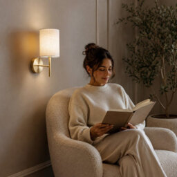 Auraglow Omniance Calista Rechargeable Wireless Wall Light With Remote - Satin Nickel -1 Lamp, 1 Light Source, 1 Remote - thumbnail 8