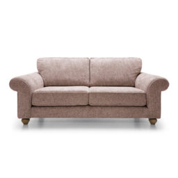 Abakus Direct Ingrid 3 Seater Sofa In Woodrose - thumbnail 2
