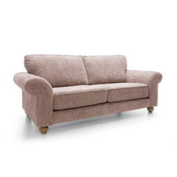 Abakus Direct Ingrid 3 Seater Sofa In Woodrose - thumbnail 3