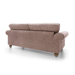 Abakus Direct Ingrid 3 Seater Sofa In Woodrose - thumbnail 4