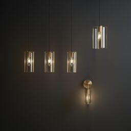 GoodHome Saiphi Gold Effect 3 Lamp Pendant Ceiling Light, (Dia)690mm - thumbnail 8