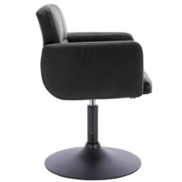 Black Dressing Table Chair Vanity Stool Bedroom Makeup Soft Seat New - thumbnail 4