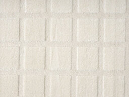 Aya Living Room Area Rugs - Embossed Cubed Design Cream 60Cm X 220Cm - thumbnail 6