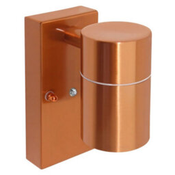 Long Life Lamps Company Single Outdoor Wall Light Dusk Till Dawn Sensor Copper Finish Ip65 Zlc097Cdtd - thumbnail 3