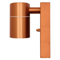 Long Life Lamps Company Single Outdoor Wall Light Dusk Till Dawn Sensor Copper Finish Ip65 Zlc097Cdtd - thumbnail 4