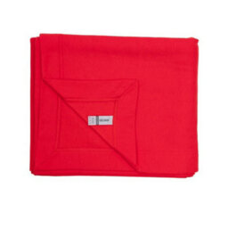 Gildan Heavy Blend Fleece Stadium Blanket Red (One Size) - thumbnail 3