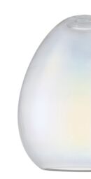 GoodHome Wantage Iridescent Effect Round Oval Lamp Shade (D)21Cm - thumbnail 4