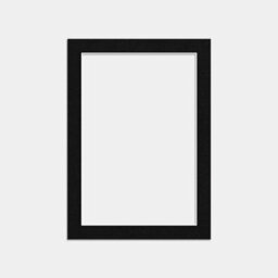 Ak Frames 70X50Cm Black Picture Mounts To Fit 60X40Cm Aperture Size - Mount Board Only (No Frame Included) - thumbnail 1