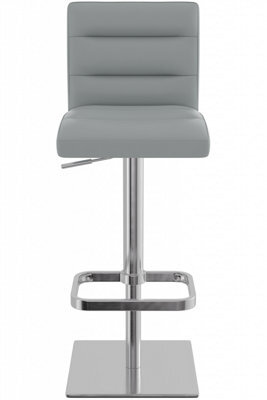 Swank Adjustable Bar Stool Grey - image 1