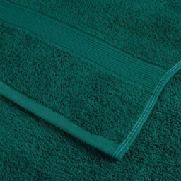 Berkfield Premium Sauna Towels Solund 10 Pcs Green 80X200 Cm 600 Gsm - thumbnail 6