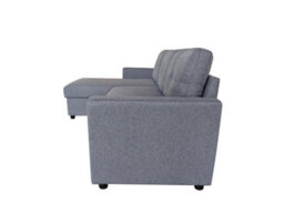 DS Living The Savona 3 Seater Storage Sofa In Grey Or Silver - thumbnail 4