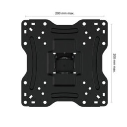 "Avf Multi Position Tv & Monitor Wall Mount, Up To 43"" - Black" - thumbnail 7