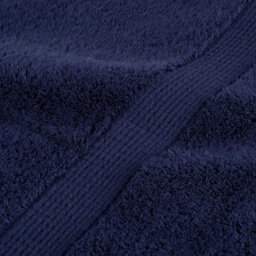 Berkfield 8 Piece Premium Towel Set Solund Navy Blue 600 Gsm - thumbnail 6