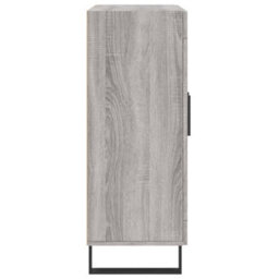 Berkfield Sideboard Grey Sonoma 69.5X34X90 Cm Engineered Wood - thumbnail 7