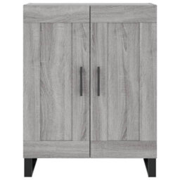 Berkfield Sideboard Grey Sonoma 69.5X34X90 Cm Engineered Wood - thumbnail 5