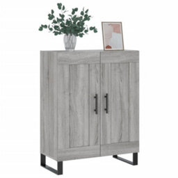 Berkfield Sideboard Grey Sonoma 69.5X34X90 Cm Engineered Wood - thumbnail 3