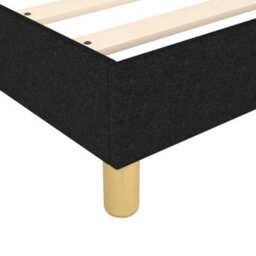 Berkfield Box Spring Bed Frame Black 180X200 Cm 6Ft Super King Fabric - thumbnail 7