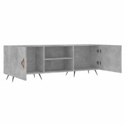 Berkfield Sturdy Tv Cabinet Concrete Grey 150X30X50 Cm Engineered Wood - thumbnail 6